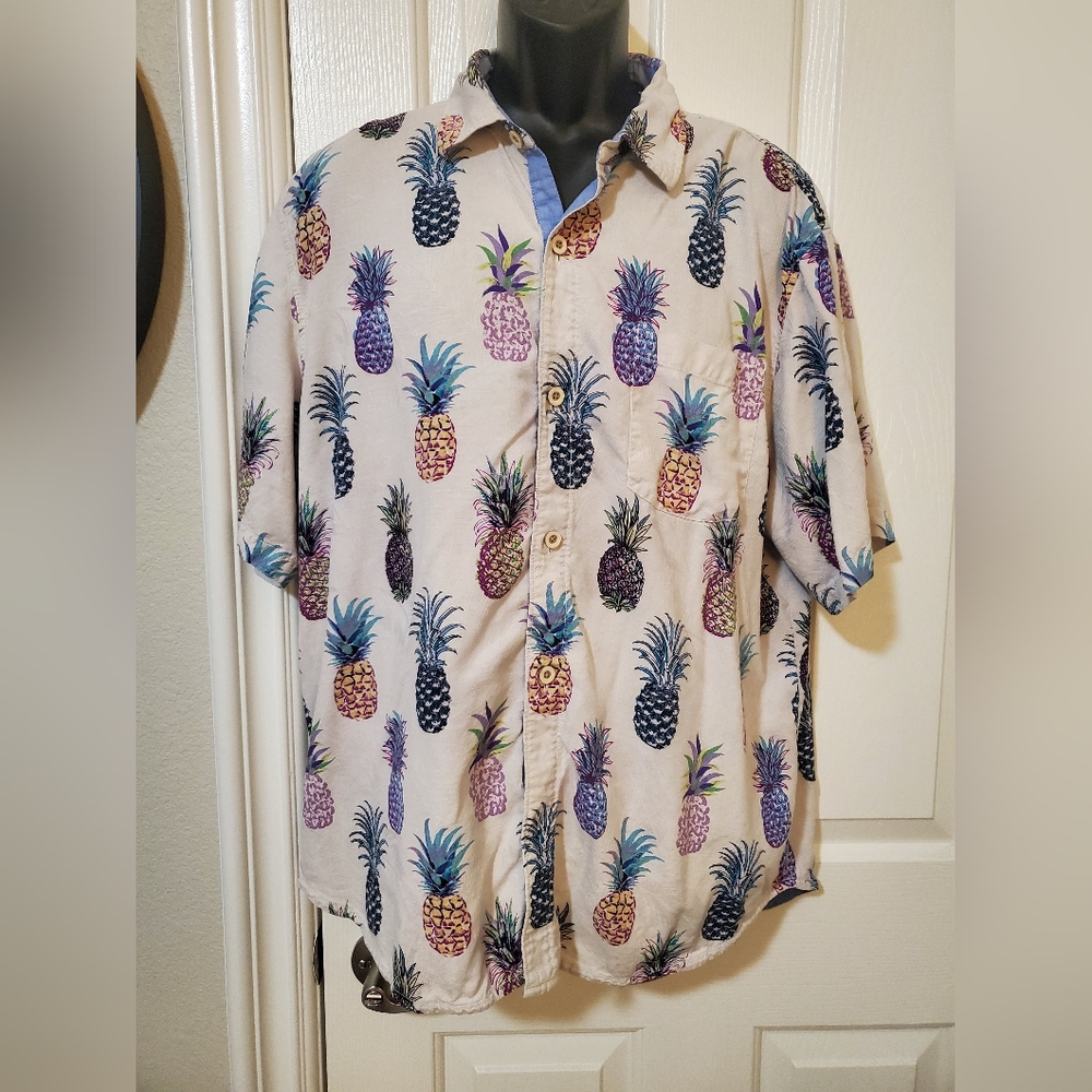 SILK TOMMY BAHAMA MENS SHIRT XL